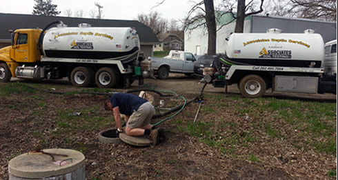 Septic Inspection Services in and near Jefferson, Racine, Walworth, Waukesha
